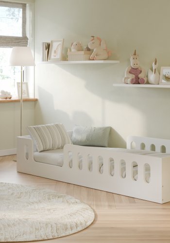 KOCOT KIDS Seng Timon hvit 160 med madrass