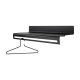 SPINDER DESIGN Wave klesstativ, m. hylle - sort stl (B:78)