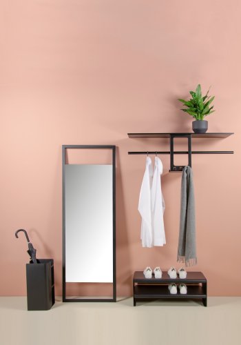 SPINDER DESIGN Ando knaggrekke, liten - svart stl (B:100)