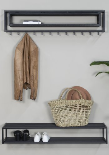 SPINDER DESIGN 120 School Black Edition klesstativ, m. 1 rom - sort stl