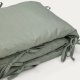 KAVE HOME Laily sengerand - grn bomuld (180x30)