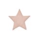 KAVE HOME Laily stjerneformet, rosa pute laget av 100 % kologisk bomull, 30 x 30 cm