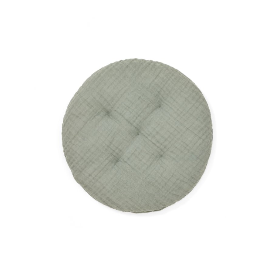 KAVE HOME Laily grnn pute laget av 100 % kologisk bomull, 30 cm