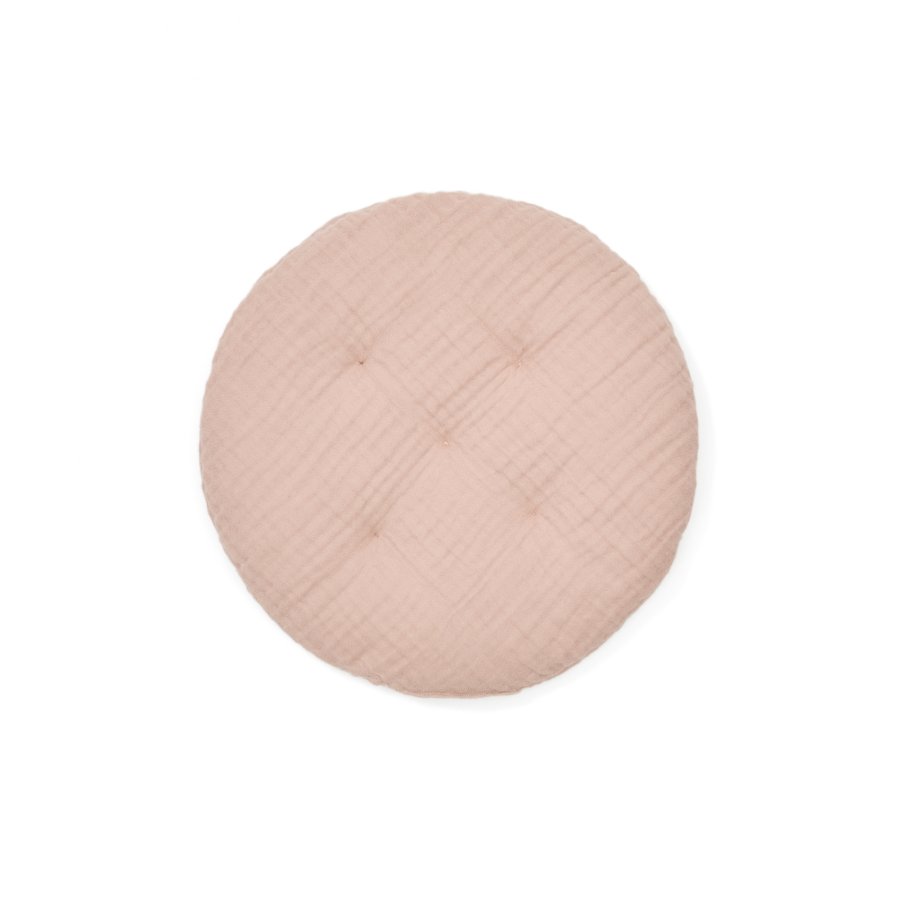 KAVE HOME Laily rosa pute laget av 100 % kologisk bomull, 30 cm