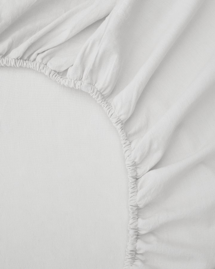 KAVE HOME Fleno-underty 100 % bomull til Moses-kurv 40 x 70 cm