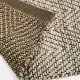 KAVE HOME Arpe beige jute jacquardteppe 160 x 230cm