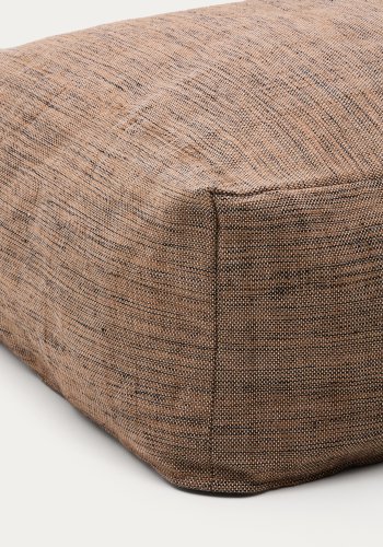  KAVE HOME Puff Vedell 100 % PET oransje 60 x 60 x 30 cm