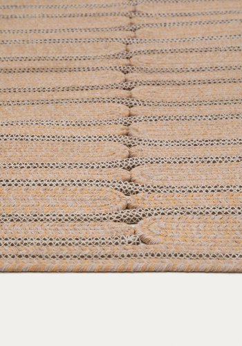 KAVE HOME Teppe Olivan 100 % PET lys oransje 200 x 300 cm