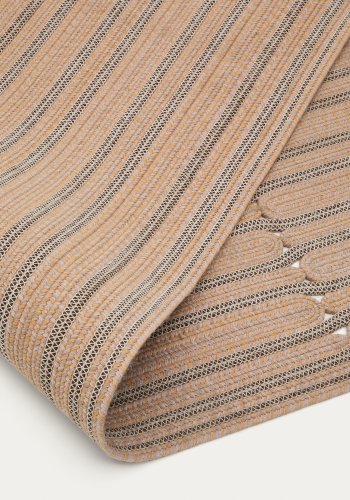 KAVE HOME Teppe Olivan 100 % PET lys oransje 200 x 300 cm