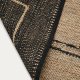  KAVE HOME Grafisk teppe Velira i jute 200 x 300 cm
