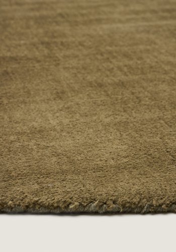 KAVE HOME Empuries gulvt�ppe, rund - gr�n syntetiske fibre (�200)