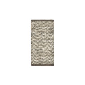 KAVE HOME Arpe beige jute jacquardteppe 70 x 140cm