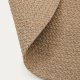  KAVE HOME Tppe Despas udendrs gulvtppe, rund - beige polypropylen (50)
