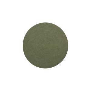 KAVE HOME Tppe Despas udendrs gulvtppe, rund - grn polypropylen (50)