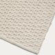 KAVE HOME Mascarell hvitt teppe laget av bomull og polyester 160 x 230 cm
