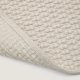 KAVE HOME Mascarell hvitt teppe laget av bomull og polyester 70 x 140 cm