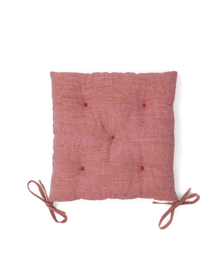 KAVE HOME Aren rosa stolpute 45 x 45 cm