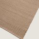 KAVE HOME Ardelia gulvt�ppe, rektangul�r - beige syntetiske fibre (160x230)