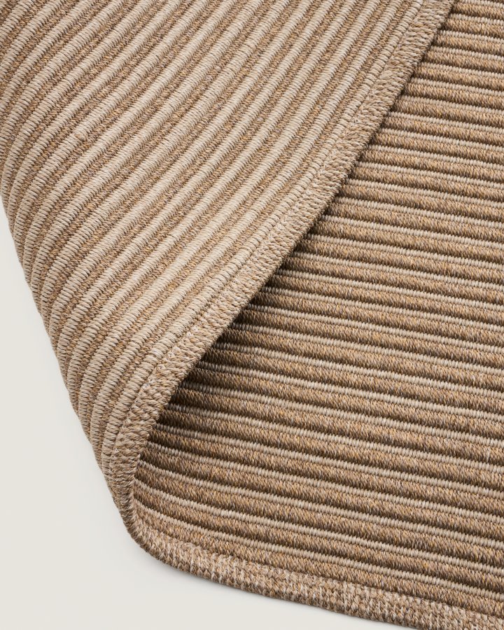 KAVE HOME Ardelia gulvt�ppe, rektangul�r - beige syntetiske fibre (300x200)