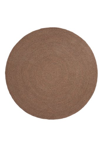  KAVE HOME Despas gulvt�ppe, rund - terrakotta syntetiske fibre (�200)