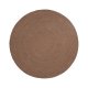  KAVE HOME Despas gulvt�ppe, rund - terrakotta syntetiske fibre (�200)