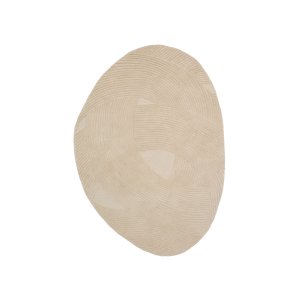 KAVE HOME Domm gulvt�ppe, organisk - beige uld (230x160)