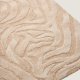 KAVE HOME Tribet gulvt�ppe, rektangul�r - zebra jacquard uld (300x200)