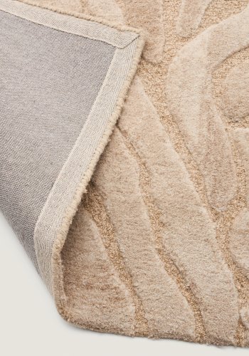 KAVE HOME Tribet gulvt�ppe, rektangul�r - zebra jacquard uld (300x200)