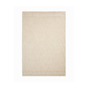 KAVE HOME Dalena gulvt�ppe, rektangul�r - beige stribet jacquard uld (230x160)