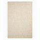 KAVE HOME Dalena gulvt�ppe, rektangul�r - beige stribet jacquard uld (230x160)