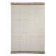 KAVE HOME Brina gulvt�ppe, m. sildebensm�nster, rektangul�r - beige jacquard-uld (230x160)