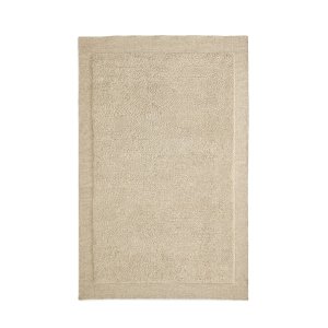 KAVE HOME Marely gulvt�ppe, rektangul�r - beige uld (300x200)
