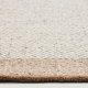 KAVE HOME Nifelia l�ber gulvt�ppe, rektangul�r - beige jacquard uld (200x80)