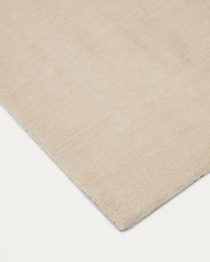 KAVE HOME Empuries teppe i hvitt, 160 x 230 cm