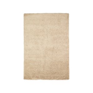 KAVE HOME Neade teppe, bomull og polyester i beige, 200 x 300 cm