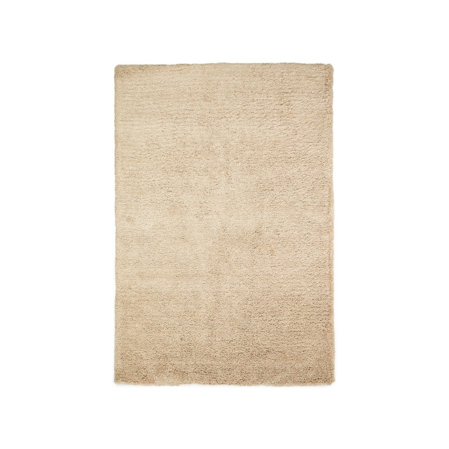 KAVE HOME Neade teppe, bomull og polyester i beige, 200 x 300 cm