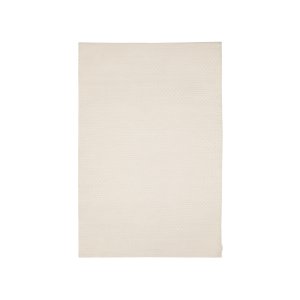 KAVE HOME Mascarell-teppe, bomull og polyester i hvitt, 200 x 300 cm
