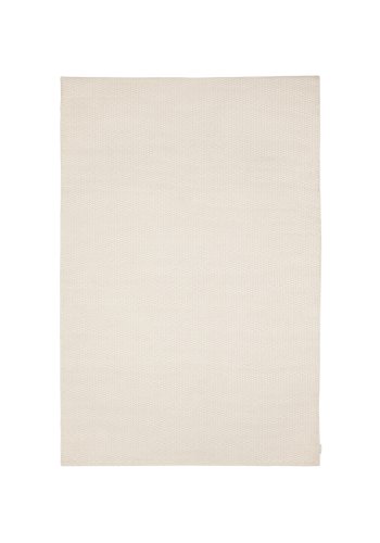 KAVE HOME Mascarell-teppe, bomull og polyester i hvitt, 200 x 300 cm