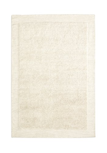  KAVE HOME Marely Teppich, rechteckig – weiße Wolle (200x300)