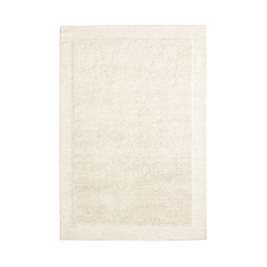  KAVE HOME Marely Teppich, rechteckig – weiße Wolle (200x300)