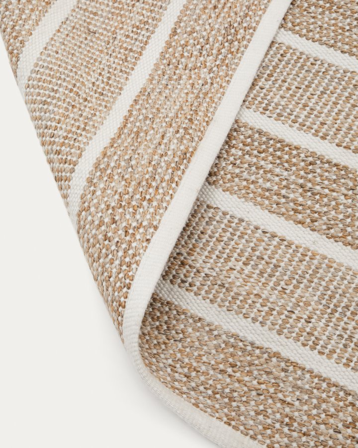 KAVE HOME Desni beige teppe 100 % PET 200 x 300 cm