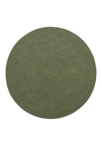 KAVE HOME Despas grnt rundt teppe laget av syntetiske fibre 200 cm