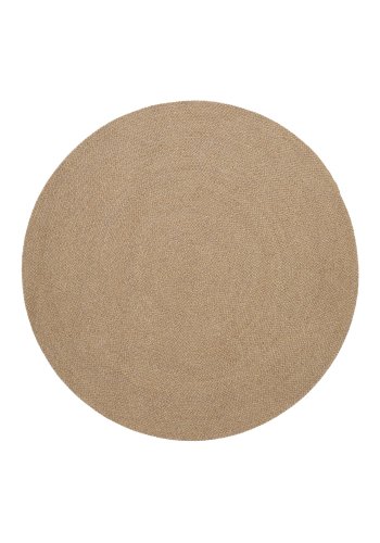 KAVE HOME Despas utendrs teppe, rundt - beige polypropylen (200)