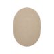 KAVE HOME Rodhe utendrs teppe, oval - beige 100 % PET (160x230)