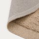 KAVE HOME Marely gulvt�ppe, rund - beige uld (�200)
