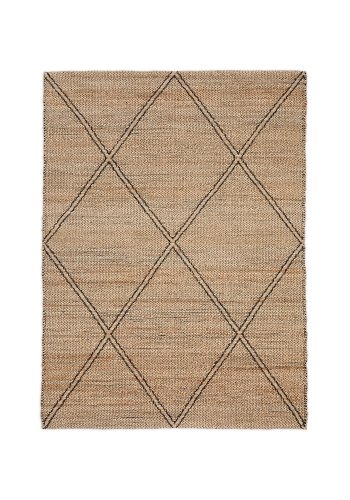 KAVE HOME Vallalta jute teppe, 160 x 230 cm