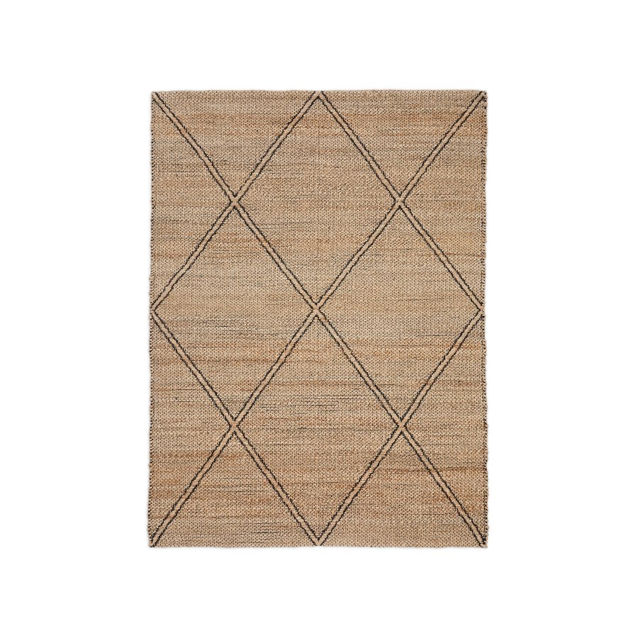 KAVE HOME Vallalta jute teppe, 160 x 230 cm