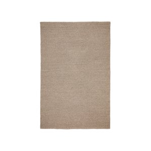 KAVE HOME Galinda taupe teppe laget av syntetiske fibre, 160 x 230 cm