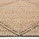 KAVE HOME Vallalta jute teppe, 200 x 300 cm