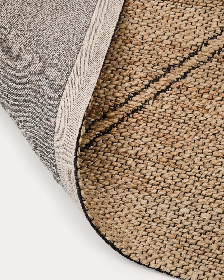 KAVE HOME Vallalta jute teppe, 200 x 300 cm